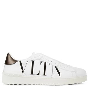 Valentino White and Black Sneakers